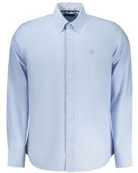 North Sails - Azzurro Cotton Men Shirt - Lyst