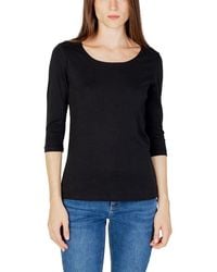 Street One - Black Cotton Tops & T - Lyst