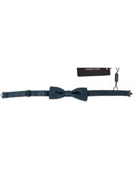 Dolce & Gabbana - 100% Silk Adjustable Neck Bow Tie - Lyst