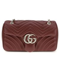 Gucci - Gg Marmont Medium Shoulder Bag - Lyst