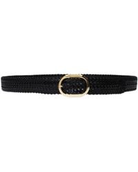 Tom Ford - Black Leather Regular Belt - Lyst