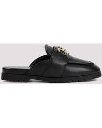 Gucci - Black Nappa Leather Airel Mule Leather - Lyst