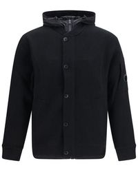 C.P. Company - Black Wool Oves Aries Sweater - Lyst