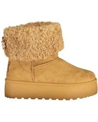 Laura Biagiotti - Brown Polyurethane 's Ankle Boot - Lyst