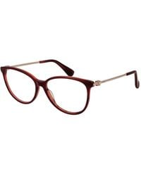 Max Mara - Acetate Glasses (Frames) - Lyst