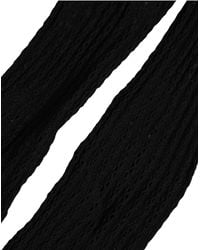 Dolce & Gabbana - Black Nylon Logo Calf Long Accessory Socks - Lyst