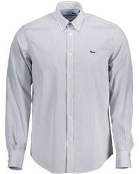 Harmont & Blaine - Elegant Long Sleeve Cotton Shirt - Lyst