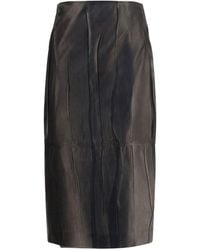 Ermanno Scervino - Lamb Ovis Aries Aries Midi Skirt - Lyst