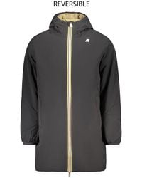 K-Way - Black Nylon Men's Jacket - S - Lyst