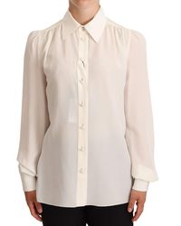 Dolce & Gabbana - Silk Shirt - Lyst