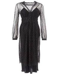 Lardini - Elegant Nylon Dres - Lyst