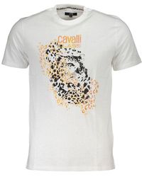 Roberto Cavalli - Cotton T-Shirt - Lyst