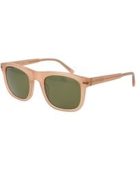 Serengeti - Beige Acetate Sunglasses - Lyst