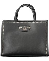 Guess - Black Polyethylene Handbag - Lyst