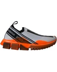 Dolce & Gabbana - Slip On Sorrento Sneakers Shoes - Lyst