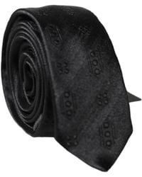 Dolce & Gabbana - Patterned 100% Silk Adjustable Neckmen's Tie - Lyst