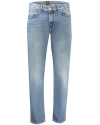 BOSS - Blue Cotton Men's Regular - Lyst