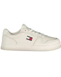 Tommy Hilfiger - Leather Sneaker - Lyst