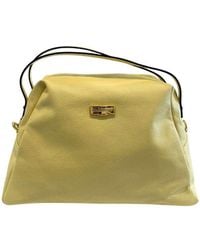 Baldinini - Yellow Leather Shoulder Bag - Lyst