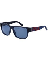 Fila - Blue Plastic Sunglasses - Lyst