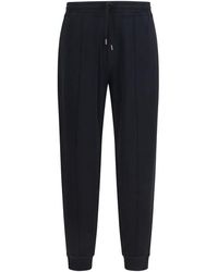 Brunello Cucinelli - Black Cotton Joggers (workout Pants) - Lyst