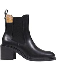 Alviero Martini 1A Classe - Black Polyethylene Ankle Boots - Lyst