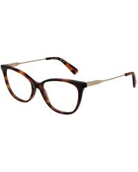 Longchamp - Brown Metal Glasses (frames) - Lyst