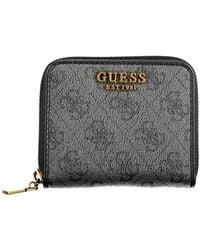 Guess - Black Polyethylene Wallet - Lyst