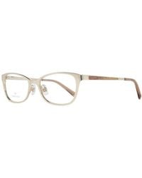 Swarovski - Gold Metal Glasses (frames) - Lyst