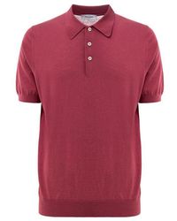 Gran Sasso - Cotton Polo Shirt - Lyst