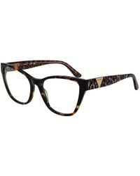Guess - Brown Glasses Frame - Lyst