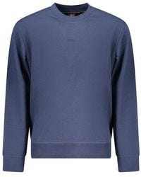 BOSS - Cotton Sweater - Lyst