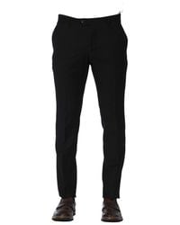 Trussardi - Black Wool Men Trouser - Lyst