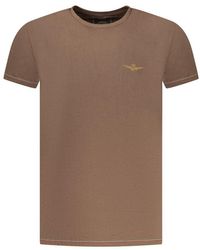 Aeronautica Militare - Cotton T-Shirt - Lyst