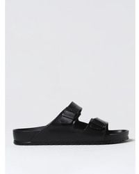 Birkenstock - Black Eva Flat Sandals - Lyst