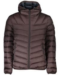 Napapijri - Brown Polyamide Men Jacket - Lyst