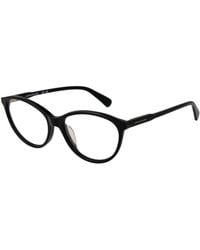 Longchamp - Black Acetate Glasses (frames) - Lyst