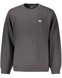 Vans - Black Cotton Men's Sweatshirt - Lyst