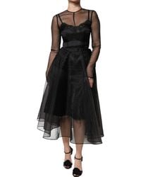 Dolce & Gabbana - Black Tulle A - Lyst