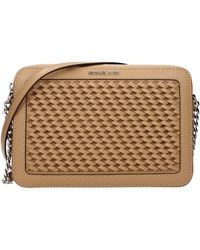 Michael Kors - Jet Set Crossbody Bag Leather/Hazelnut - Lyst