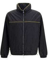 Fendi - Ff Jacquard Zipped Reversible Windbreaker - Lyst