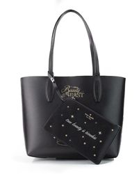 Kate Spade - Disney Beauty And The Beast Small Leather Reversible Tote Handbag - Lyst