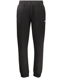 Fila - Black Cotton Men's Sweatpant - Lyst