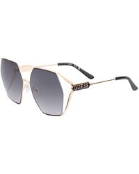 Guess Gold Metal Sunglasses main image 0