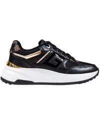 Guess - Black Polyethylene Chunky Sneakers - Lyst