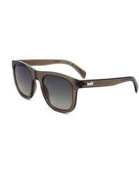 Levi's - Brown Resin Sunglasses - Lyst