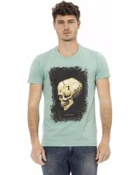TRUSSARDI ACTION - Green Cotton Men T - Lyst