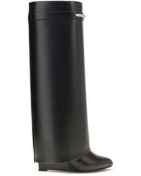 Givenchy - Black Calf Leather Bos Taurus Ankle Boots - Lyst