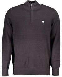 Timberland - Sleek Organic Cotton Half-Zip Sweater - Lyst