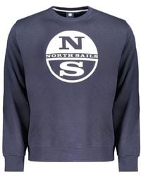 North Sails - Blue Cotton Sweater - Lyst